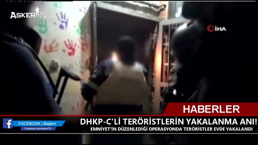 DHKP-C’Lİ TERÖRİSTLERİN YAKALANMA ANI