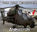 Türk ATAK Helikopteri Animasyon