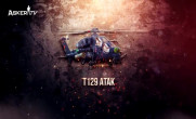 T129 ATAK Attack Helicopter