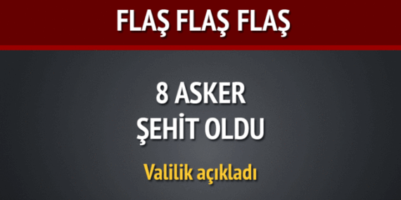 PKK’dan Siirt’te Hain Pusu! 8 Asker Şehit