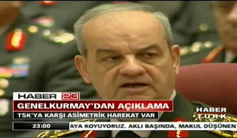 Genelkurmay’dan Açıklama 9 Ekim 2009