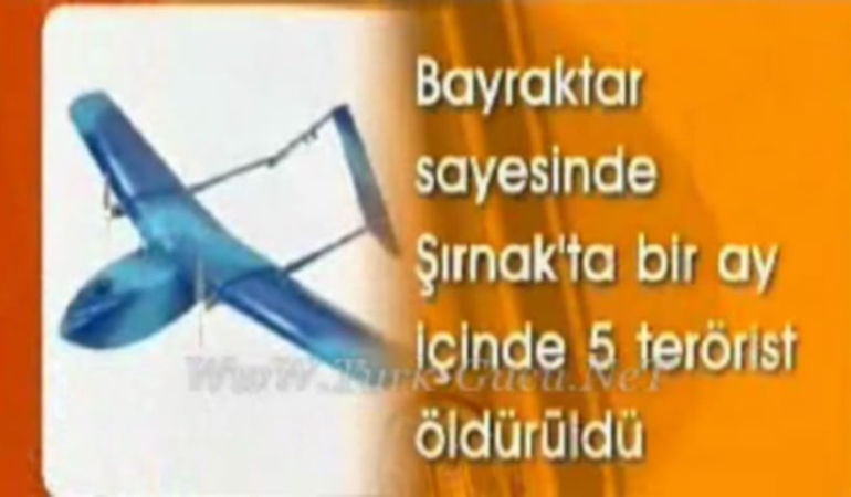 İlk Türk İnsansız Hava Aracı Bayraktar