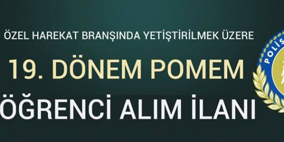 Özel Harekat 19. Dönem POMEM Öğrenci Alım İlanı