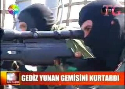 Türk SAT’ları Yunan Gemisini Kurtardı