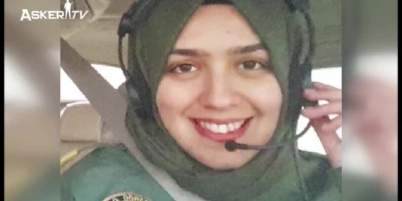 İşte Türkiye’nin ilk başörtülü kadın savaş pilotu
