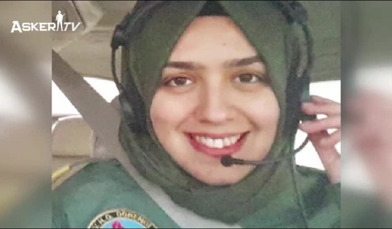 İşte Türkiye’nin ilk başörtülü kadın savaş pilotu