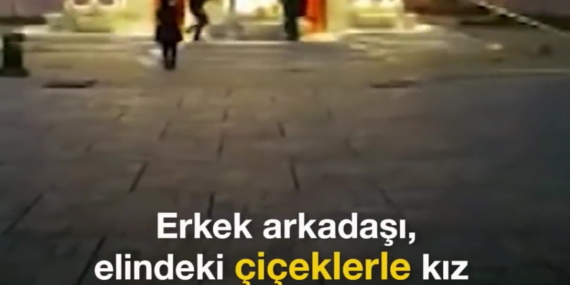 ‘Bomba’ gibi evlenme teklifi!