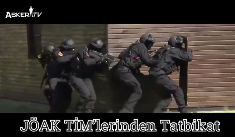 JÖAK TİM’lerinden Tatbikat