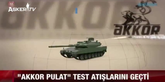 AKKOR PULAT Test Atışlarını Geçti