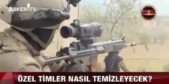JÖH’ler PÖH’ler Afrin’de Meskun Mahal Operasyonlarında