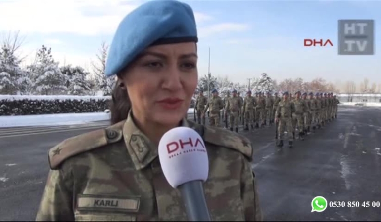 Ejderler’in komutanı operasyonda | Teğmen Sümeyra Karlı