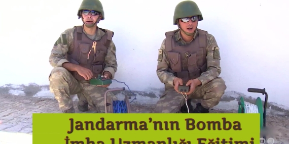 Jandarma’nın Bomba İmha Uzmanlığı Eğitimi