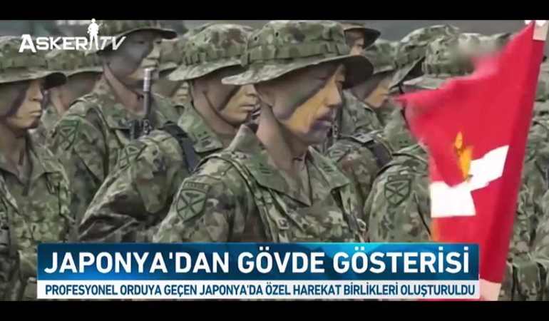 Japonya’dan gövde gösterisi