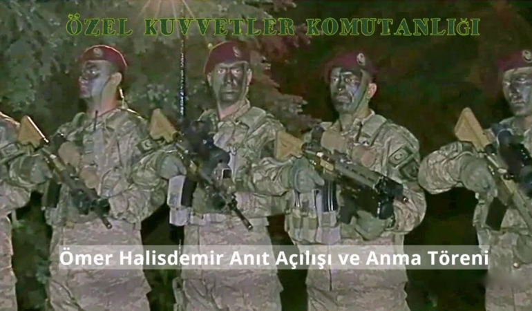 Özel Kuvvetler Komutanlığı | Ömer Halisdemir Anıt Açılışı ve Anma Töreni