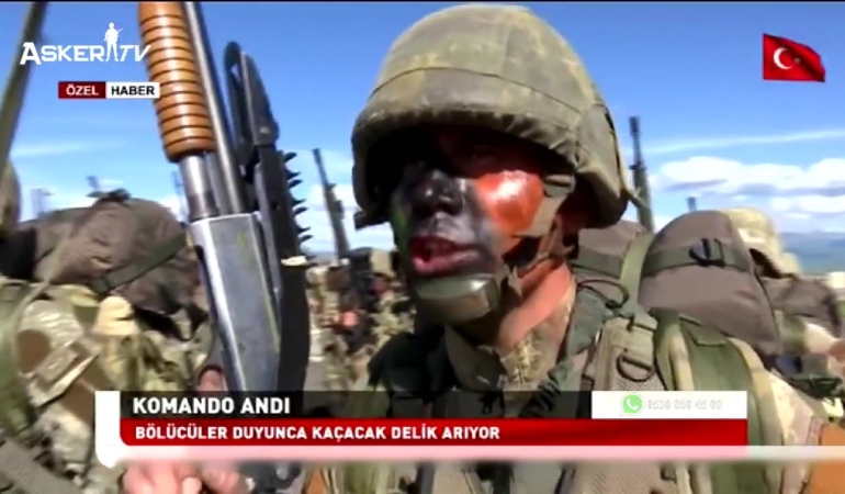 Bingöl’de Komandoların Terörle Mücadele Operasyonu