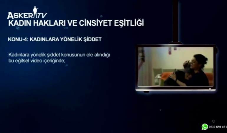 Mehmetçik İçin Yurttaşlık Eğitimi (MİYE) Kadın Hakları ve Cinsiyet Eşitliği