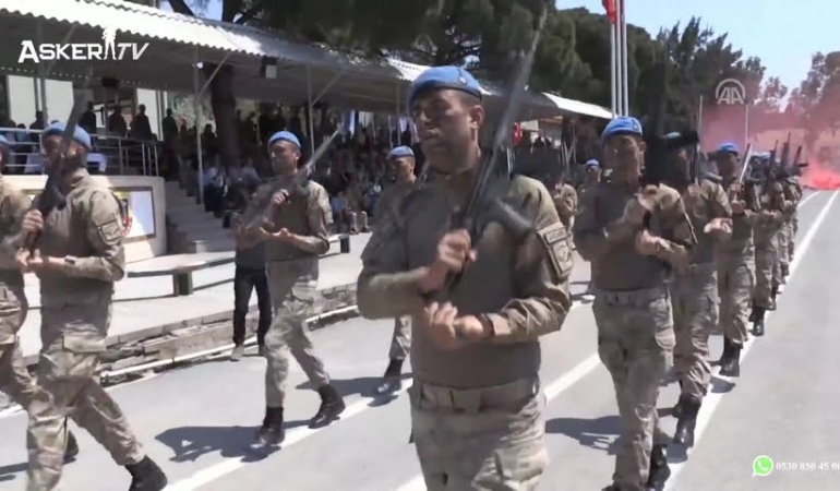 Foça Jandarma Komando Okulunun 55. kuruluş yıl dönümü etkinlikleri