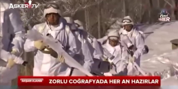 Zorlu şartlara rağmen onlar hep hazırlar!