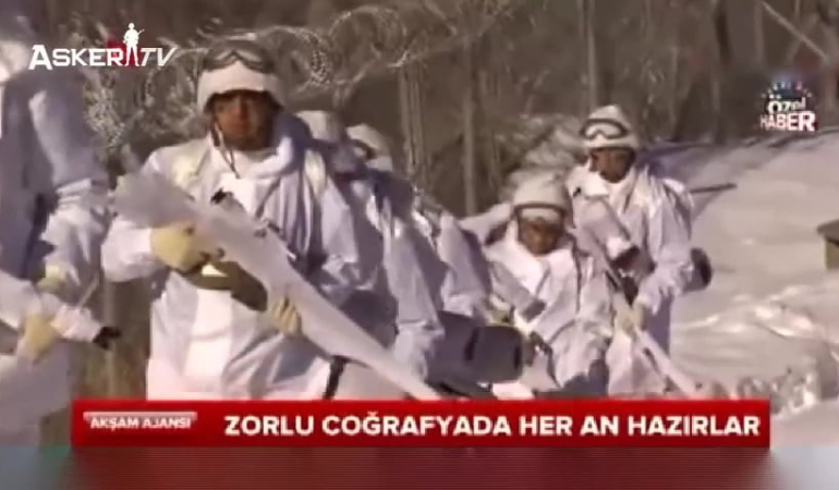 Zorlu şartlara rağmen onlar hep hazırlar!
