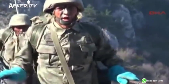 Bolu Komandolarının Amansız Tatbikat Görüntüleri