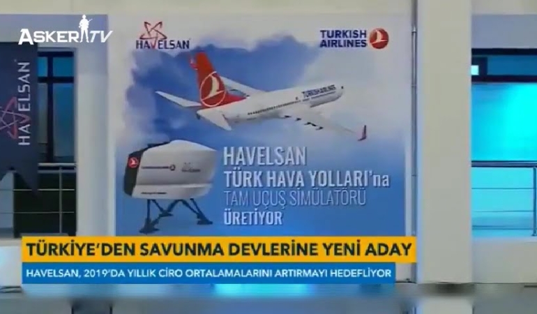 HAVELSAN Dünyanın ilk 100 Savunma Sanayii Şirketi Arasına Girmeyi Amaçlıyor