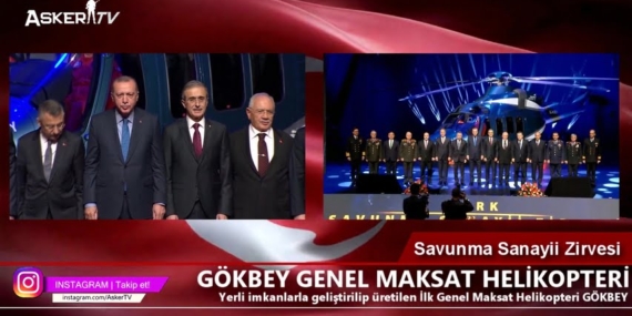 GÖKBEY’in Lansman Tanıtımı (Farklı Çekim) | Savunma Sanayii Zirvesi
