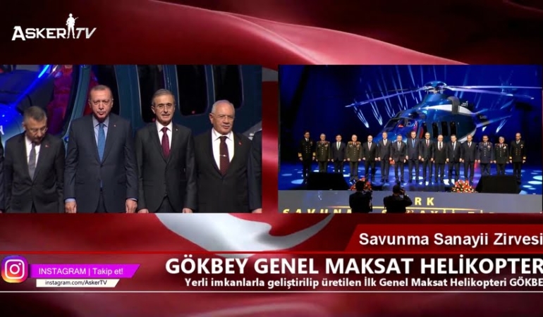 GÖKBEY’in Lansman Tanıtımı (Farklı Çekim) | Savunma Sanayii Zirvesi