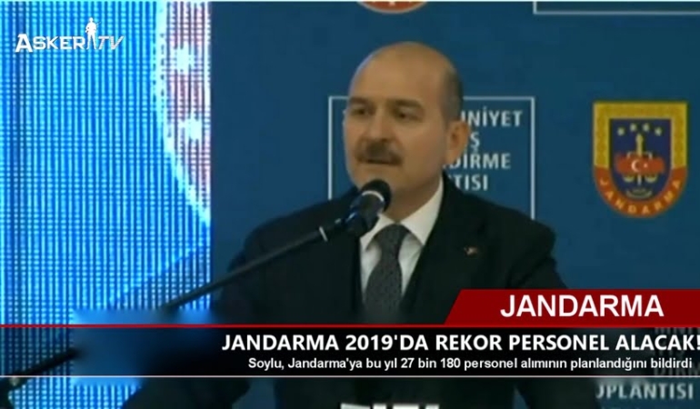 JANDARMA 2019’DA REKOR PERSONEL ALACAK!