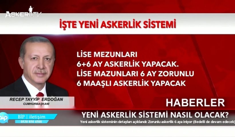 Yeni Askerlik Sistemi Nasıl Olacak?