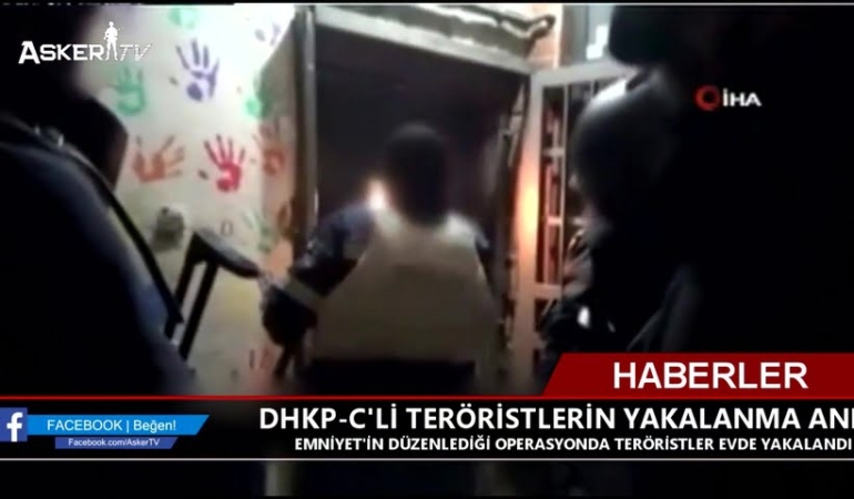 DHKP-C’Lİ TERÖRİSTLERİN YAKALANMA ANI