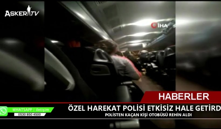 ÖZEL HAREKAT POLİSİ ETKİSİZ HALE GETİRDİ