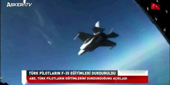 ABD, Türk pilotların F-35 eğitimlerini durdurdu
