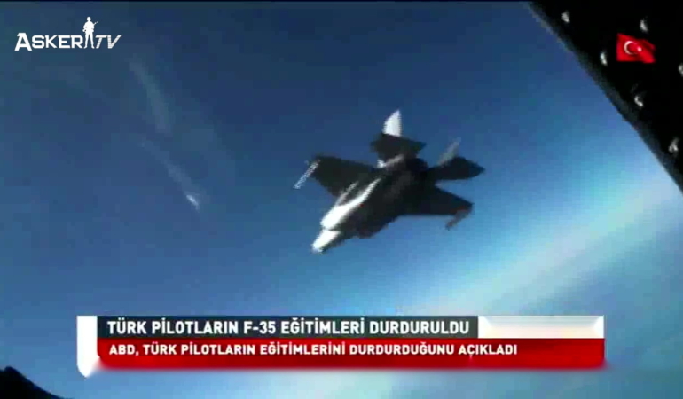 ABD, Türk pilotların F-35 eğitimlerini durdurdu