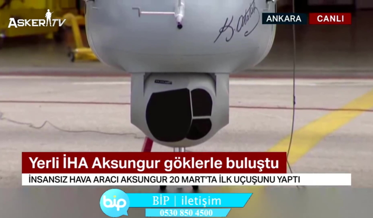 Aksungur Göklerle Buluştu