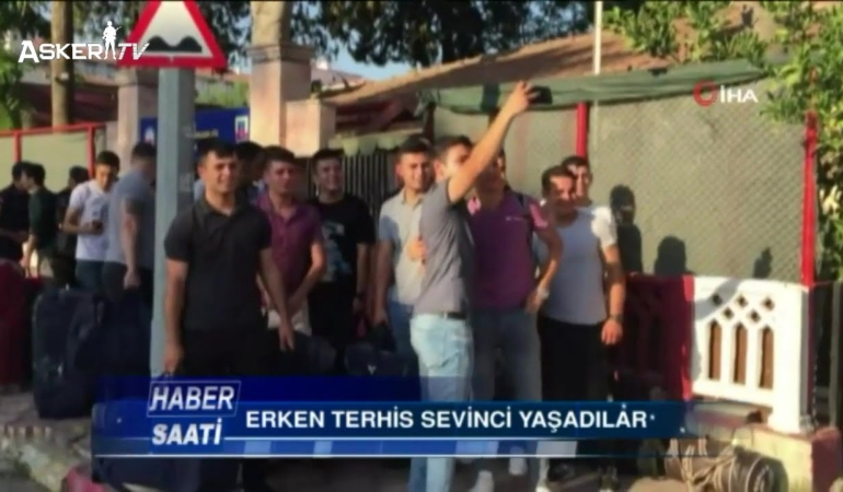 Askerler “Erken Terhis” edilmeye başladı