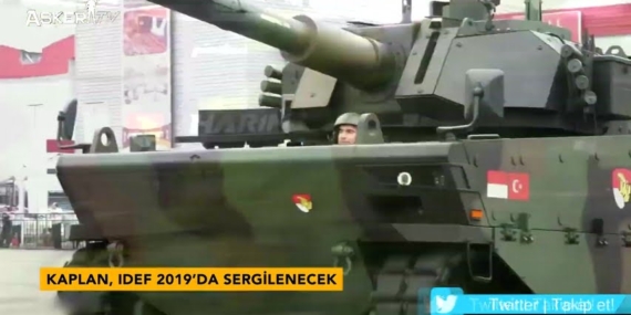“KAPLAN” IDEF 2019’DA SERGİLENECEK