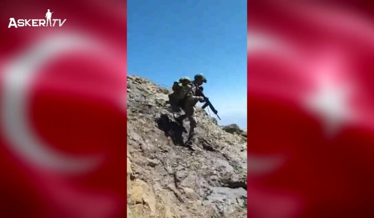 Pençe Harekâtı’nda Komandolar | 3 bin metre | -10 derece soğukta görevde!