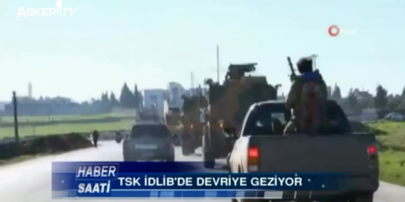 TSK İdlib’de Devriye Geziyor!