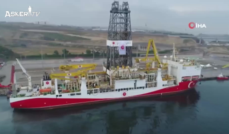 Türkiye’nin Sondaj Gemisi Yavuz Doğu Akdeniz’e uğurlandı