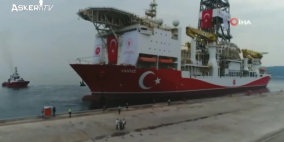 YAVUZ Sondaj Gemisi Akdeniz’de