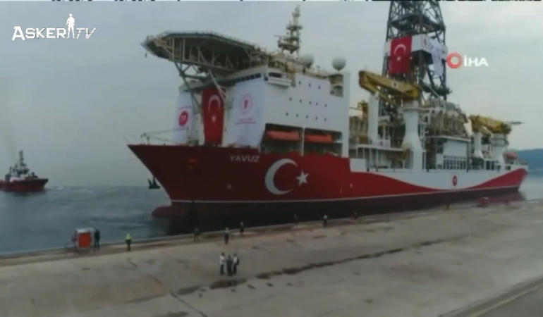 YAVUZ Sondaj Gemisi Akdeniz’de