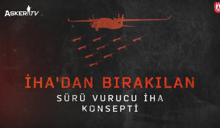 İHA’dan Atılabilen Sürü Dolanan Mühimmat Konsepti