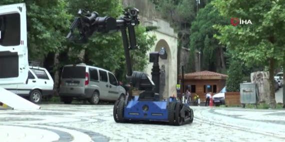 Yerli ve Milli Bomba İmha Robotu “Ertuğrul” Göreve Başladı