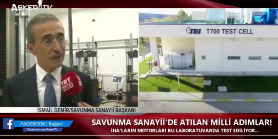 İHA Motorları Burda Test Ediliyor