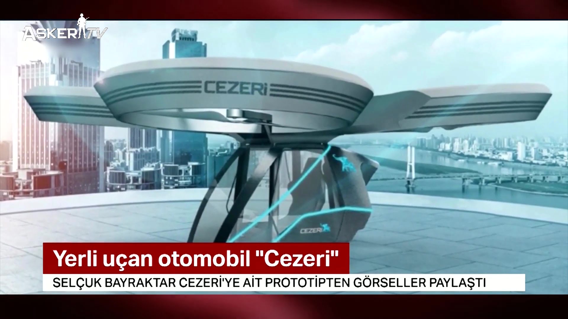 Yerli uçan otomobil: CEZERİ