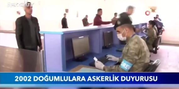 2002 Doğumlululara Askerlik Duyurusu