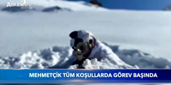 Mehmetçik Tüm Koşullarda Görev Başında!