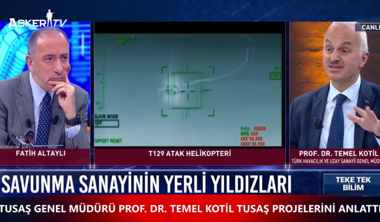 TUSAŞ Genel Müdürü Temel KOTİL, TUSAŞ Projelerini Anlattı (14.03.2021)