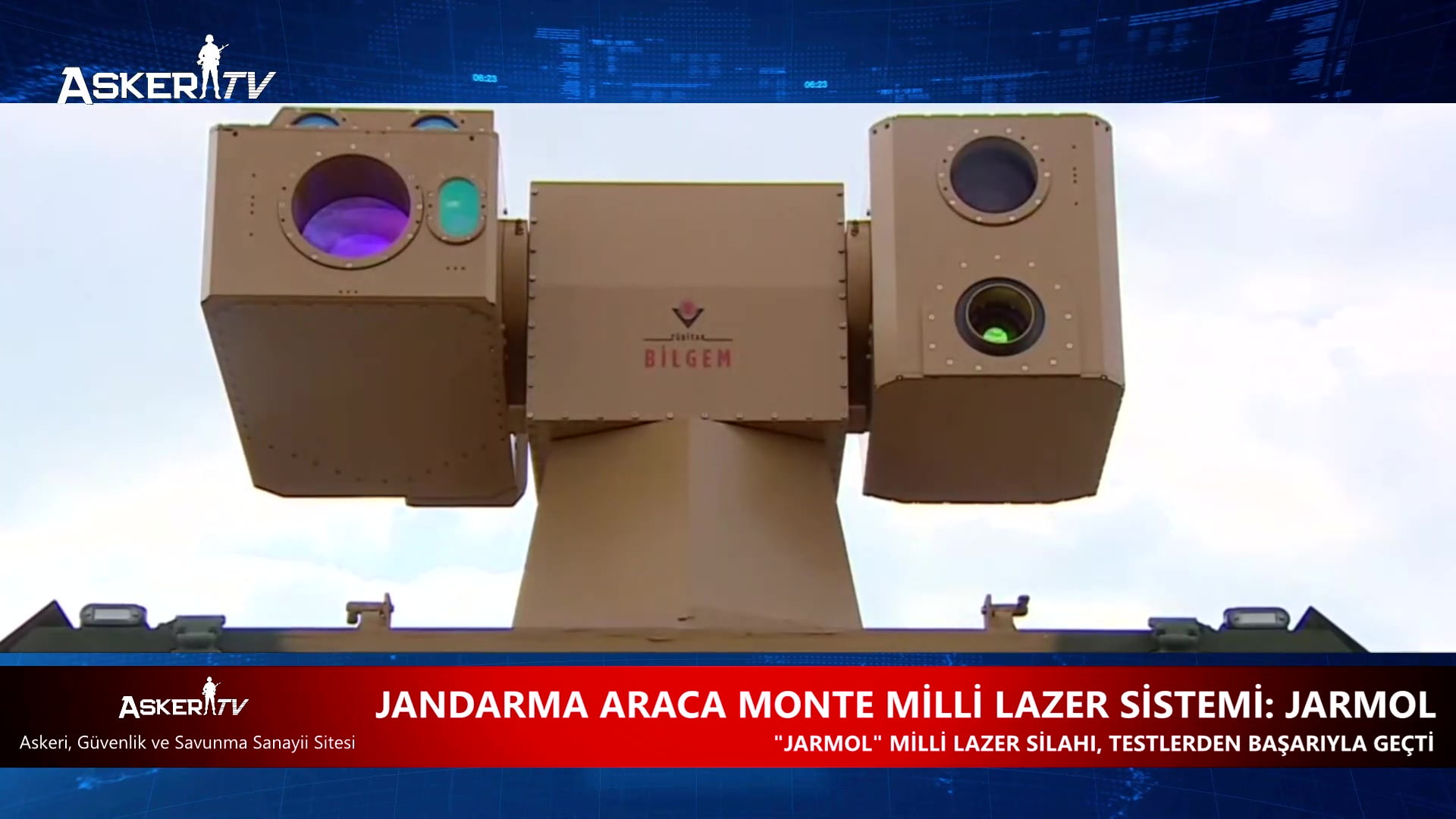 JANDARMA ARACA MONTE MİLLİ LAZER SİSTEMİ: JARMOL
