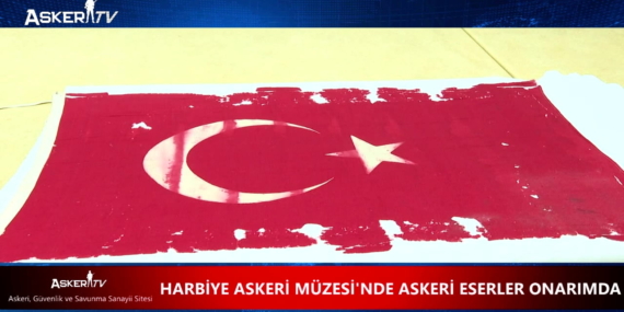 HARBİYE ASKERİ MÜZESİ’NDE ASKERİ ESERLER ONARILIYOR